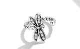 Sterling Silver Dragonfly Ear Cuff by Fashion Hut Jewelry
