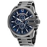 Diesel Men's Mega chief  Blue Dial Watch - DZ4329 by Balec Group