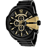 Diesel Men's Mega Chief Black Dial Watch - DZ4338 by Balec Group