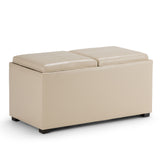 Avalon - 5 Piece Storage Ottoman, Contemporary by Couch.com