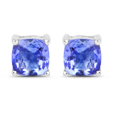 1.10 ct. Tanzanite 14K White Gold Earrings