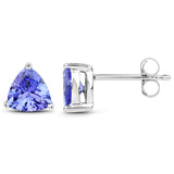1.50 ct. Tanzanite 14K White Gold Earrings