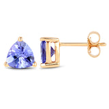 1.50 ct. Tanzanite 14K Yellow Gold Earrings