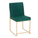 Fuji - Contemporary Stylish Frame, High Back Dining Chair (Set of 2) by Couch.com