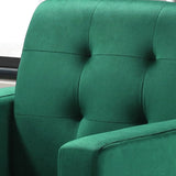 Hale - Velvet Accent Armchair With Tufting by Couch.com