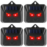 4Pcs Solar Predator Control Light Coyote Deterrent Deer Bird Repeller Lamp Animal Repellent for Garden Farm