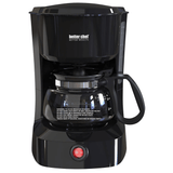 Better Chef 4-Cup Coffeemaker with Grab-A-Cup Feature