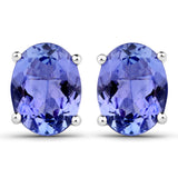 2.80 ct. Genuine Tanzanite 14K White Gold Earrings