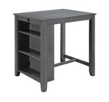 Graham - Small Space Counter Height Dining Table With USB Charging Ports And Shelves by Couch.com
