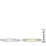 3.10 Carat Genuine Citrine .925 Sterling Silver Earrings
