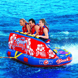 WOW Watersports Beach Bubba 3 Person 3P Towable w Webbing Foam Handles