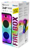 Supersonic 2 x 8" Bluetooth Speaker FIRE BOX with FM Radio and Remote Control