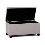 Dover - Upholstered Storage Ottoman Bench by Couch.com