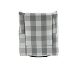 Patli - Glider Chair With Swivel - Gray / White by Couch.com