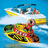 WOW Watersports UTO Starship Up to 5 Person Towable with Outside Deck