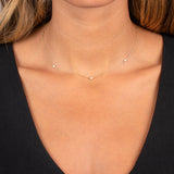 Diamond By the Yard Necklace 14K by By Adina Eden