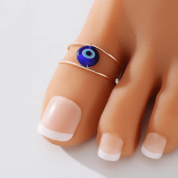 Evil Eye Toe Ring by Fashion Hut Jewelry