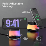 HyperGear PowerFold Cube RGB 3-in-1 Wireless Charging Stand