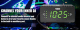 Naxa Dual Alarm Clock with Qi Wireless Charging Function (NRC-191)
