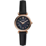 Fossil Women's Carlie Mini Black MOP Dial Watch - ES4700 by Balec Group