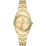 Fossil Women's Scarlette Gold Dial Watch - ES5338 by Balec Group