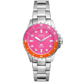 Fossil Women's Blue Dive Pink Dial Watch - ES5351 by Balec Group