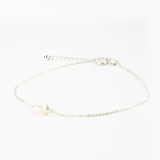 Asri Hammered Wave Anklet by Fashion Hut Jewelry