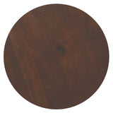 Winnie - Round Coffee Table - Walnut by Couch.com