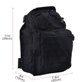 JupiterGear Tactical Military Sling Backpack Shoulder Bag Molle Outdoor Daypack Backpack with Adjustable Strap