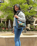 Kathmandu Collection Lotus Handmade Hobo Bag