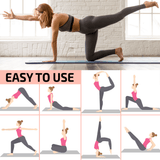 XGear Fitness Thick Travel Yoga Mat with Carrying Strap