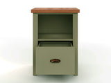 Vineyard - Drawer File - Sage Green, Fruitwood by Couch.com