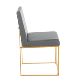 Fuji - Contemporary Stylish Frame, High Back Dining Chair (Set of 2) by Couch.com