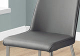 Dining Chair, Side, Upholstered For Dining Room, Contemporary (Set of 2) by Couch.com
