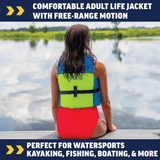 WOW Watersports Vis-Wave Youth Life Vest