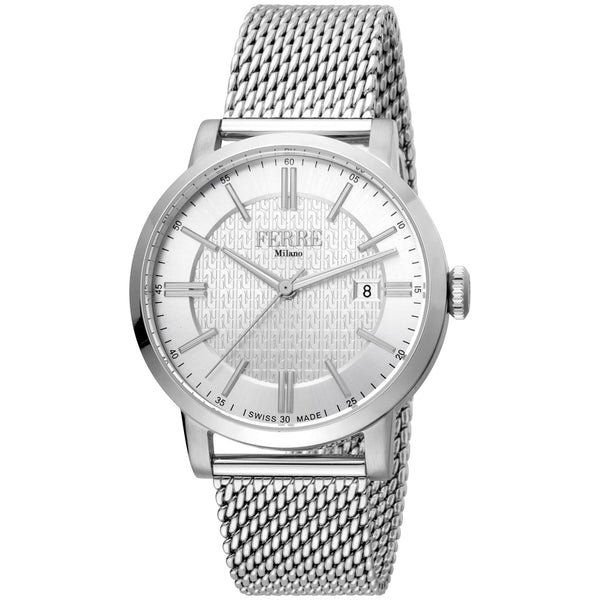 Ferre Milano Men's Classic Silver Dial Watch - FM1G156M0041 by Balec Group