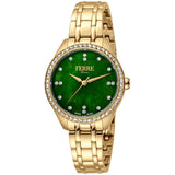 Ferre Milano Women's Classic Green Dial Watch - FM1L116M0071 by Balec Group
