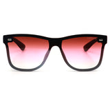 Future Wife - Burgundy Square Wayfarer Sunglasses by TopFoxx
