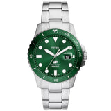 Fossil Men's Dive Green Dial Watch - FS6033 by Balec Group