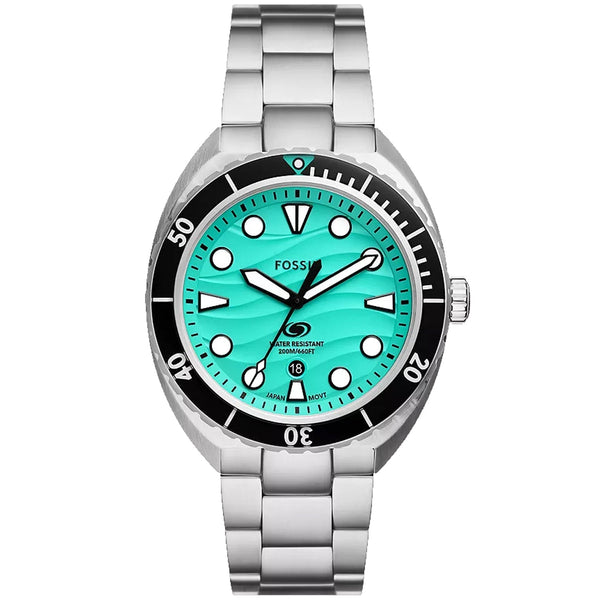 Fossil Men's Breaker Green Dial Watch - FS6066 by Balec Group