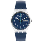 Swatch Men's Rinse Repeat Blue Dial Watch - GE725 by Balec Group