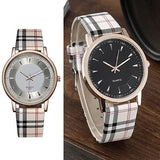Londonite Watch With Plaid Band Time to Be Playful