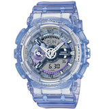 Casio Women's G-Shock Blue Dial Watch - GMAS110VW-6A by Balec Group