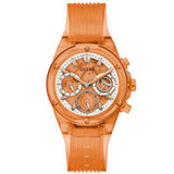 Guess Women's Orange Multi-function Orange Dial Watch - GW0438L5 by Balec Group