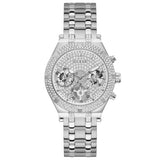 Guess Women's Silver Tone Multi-function Silver Dial Watch - GW0440L1 by Balec Group