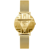 Guess Women's Iconic Gold Tone Gold Dial Watch - GW0527L2 by Balec Group