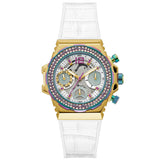 Guess Women's Fusion White Dial Watch - GW0553L2 by Balec Group