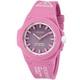 Guess Women's Outspoken Pink Dial Watch - GW0587L3 by Balec Group