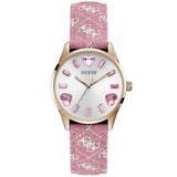 Guess Women's Candy Hearts Silver Dial Watch - GW0654L2 by Balec Group