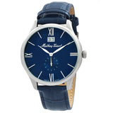 Mathey Tissot Men's Edmond Blue Dial Watch - H1886QABU by Balec Group
